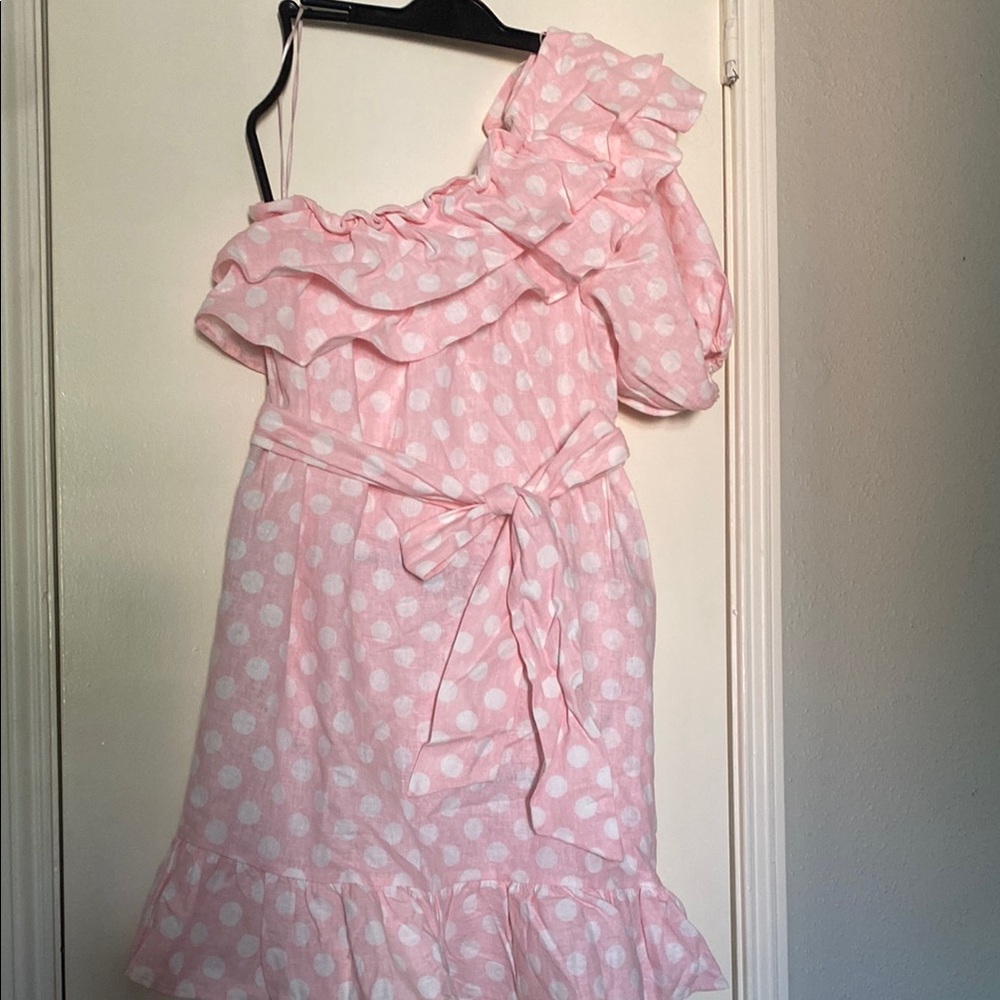 Pink pastel dress